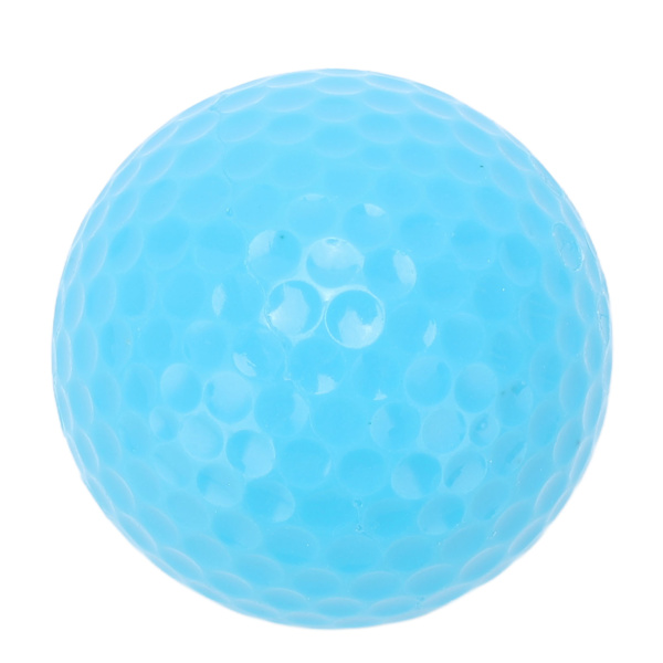 2 Layers Golf Flytende Ball Float Water Range Outdoor Sports Golf Practice Treningsballer Lyseblå