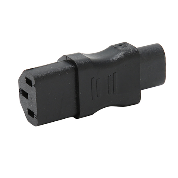 4 STK IEC320 C8 til C13 Strømkabeladapter PVC-hus IEC320 Strømstikadapter til bærbar computer UPS-stik