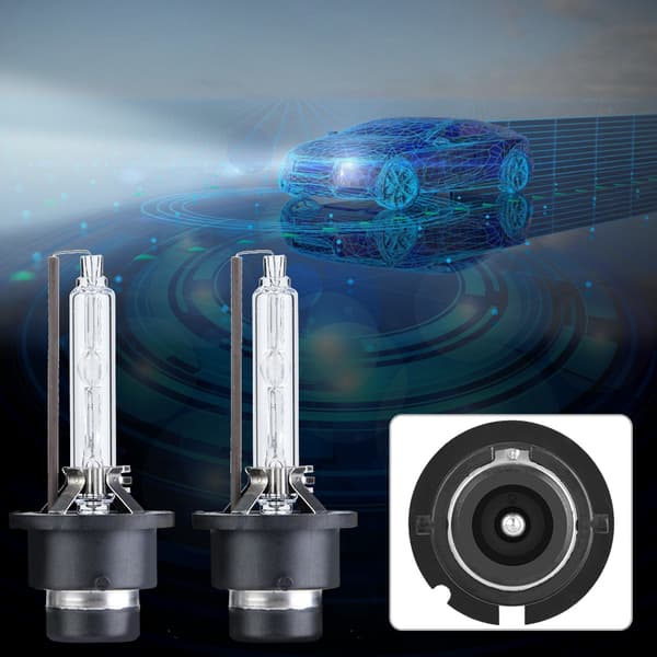 2 stk. D2S 6000K 35W Xenon-pærer til bilforlygter