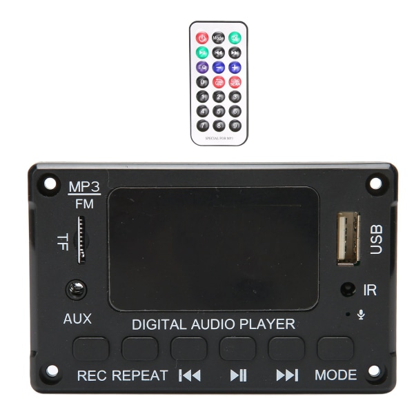 Bluetooth dekoodauskortti 2x40W Bluetooth MP3-dekoodauskorttimoduuli tukee muistikorttia USB FM-radio