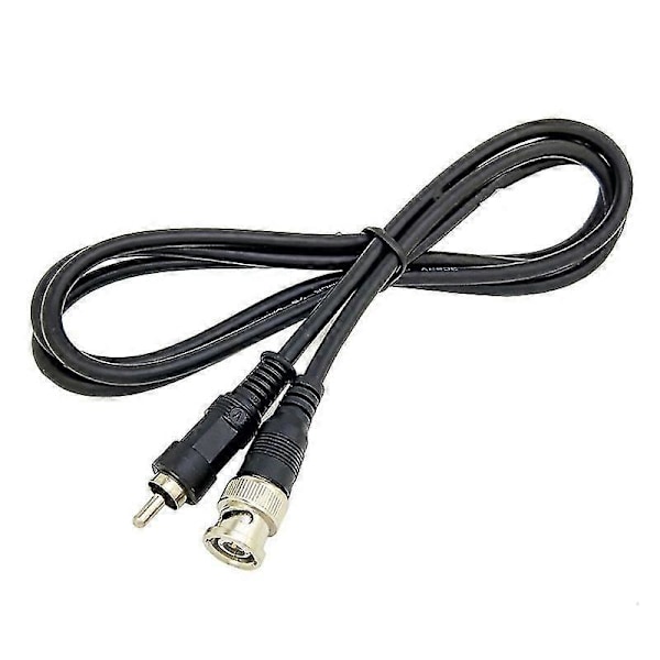 1 st 1,5 m BNC till AV-kabel bnc till rca hane adapter videoinspelare tv-linje q9 övervakning