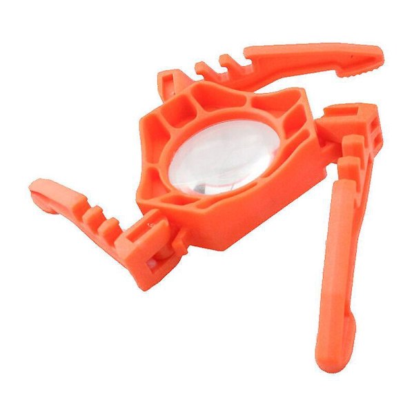 Camping Gassbeholder Holder Flat Tripod Gassbeholder Utendørs Gassbeholder Komfyr Multifunksjonell Gassholder Brakett 215X20.5mm Oransje