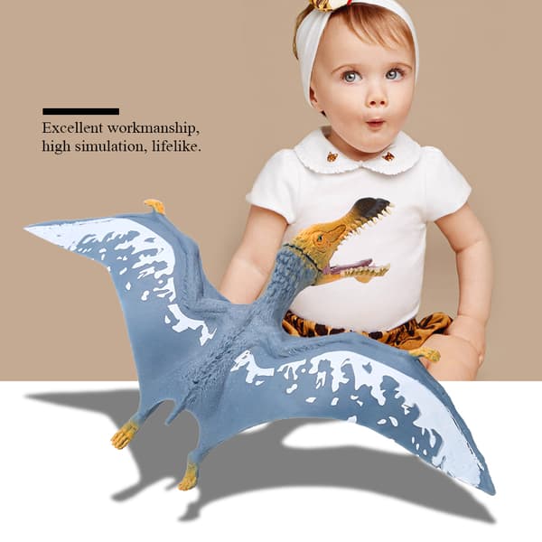 Høy simulering plast dyr dinosaur leketøy modell barn gave hjemmeutstilling samling