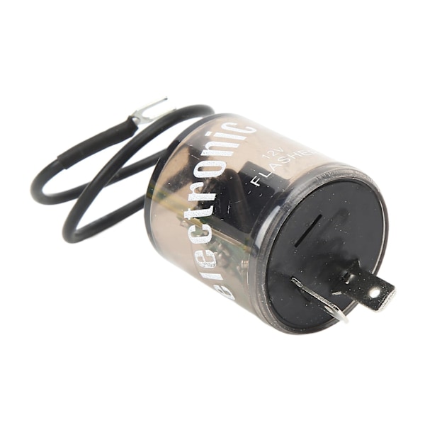 2-pins elektronisk blinkrelé LED blinklys pærer relé DC12V Universal for bil motorsykkel