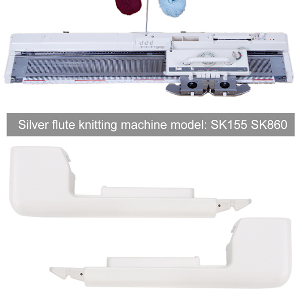 1 Pari Neulekoneen Sivukotelo Vasen &amp; Oikea Silver Reed SK155 SK860:lle
