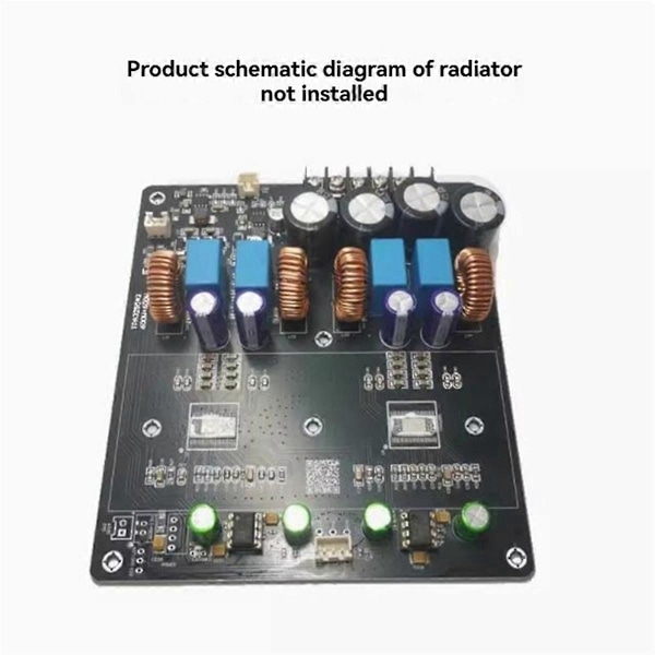 Dual-Core 600W+600W Stereo Digital High Power HiFi Forsterkerkort