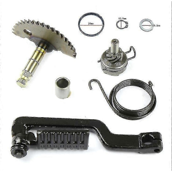 8 st Scooter Moped Kickstart Spak Axel Växel Monteringssats Passar Scooter Startaxel Kit Motor Start Klo Kit Zekai