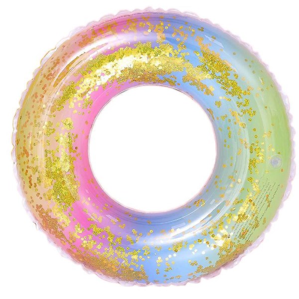 Sequin Gradient Rainbow puhallettava uima-allas kelluva pallo