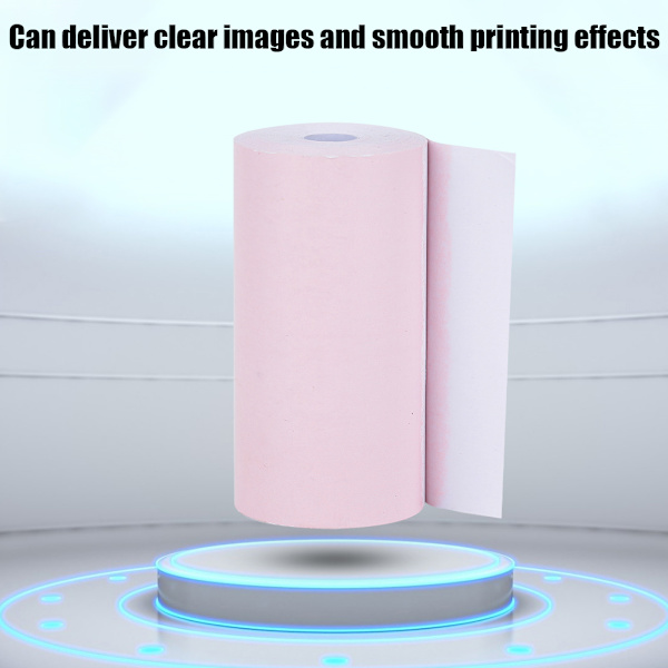 10 Ruller Pink Termisk Kvitteringspapir til 58mm Termisk Printer