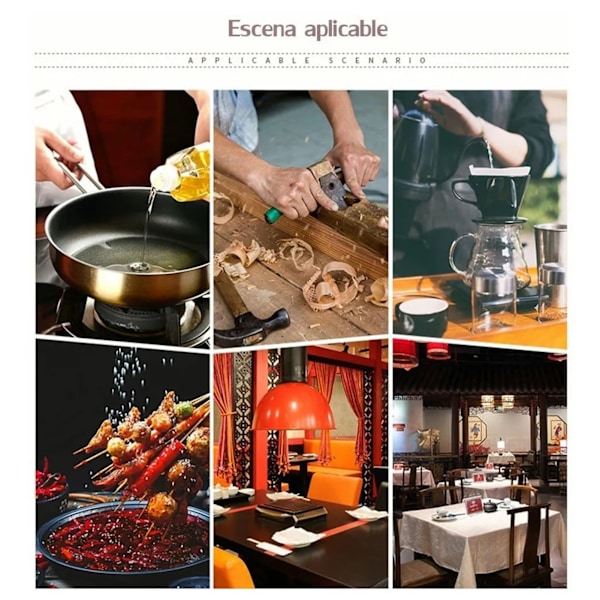 Kokkelivbelteforkle, smussbestandig, pustende, tykkere herrehalvforkle med 2 lommer for matlaging, grilling, rengjøring, baking