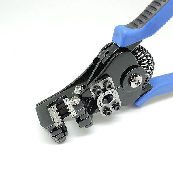 Automatisk Trådstripper Værktøj til Tungt Arbejde til 8-22 AWG Solid og 10-22 AWG Strandet Tråd i Blå og Sort