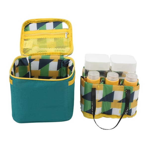 Utomhus Kryddset Portable BBQ Kryddburkar Set Kök Camping Kryddset Grön
