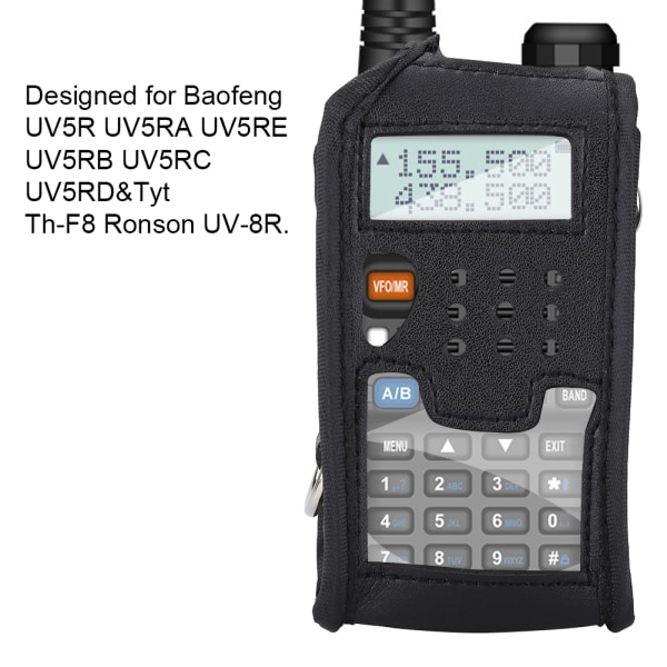 Walkie Talkie Lærveske deksel for BAOFENG UV-5R UV-5RA Plus UV-5RE Plus UV-5RB