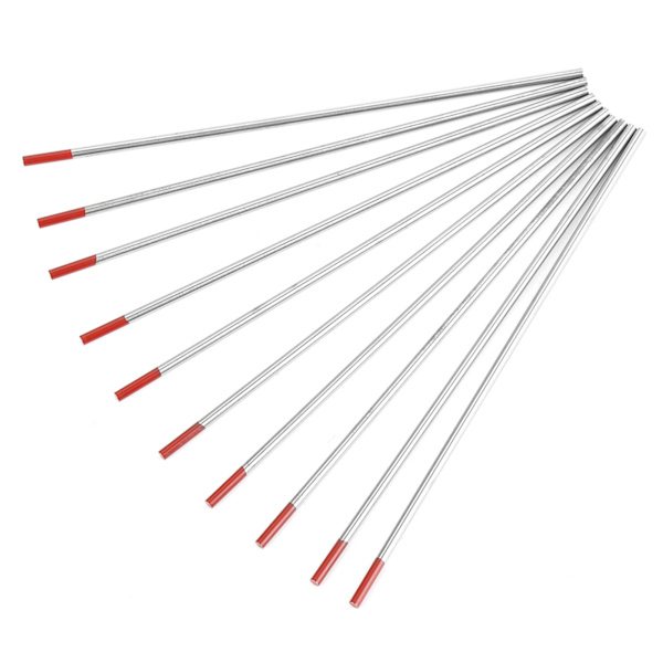 WT20 Volframelektrode Professionell Tig-stav 2% Thoriated för Tig-svetsmaskin (2,4 mm * 175 mm)