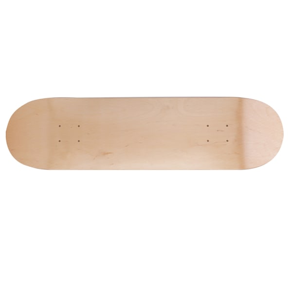 Maple Wood Blank dobbelt forvrengt skateboarddekk konkavt bretttilbehør for skatescooter