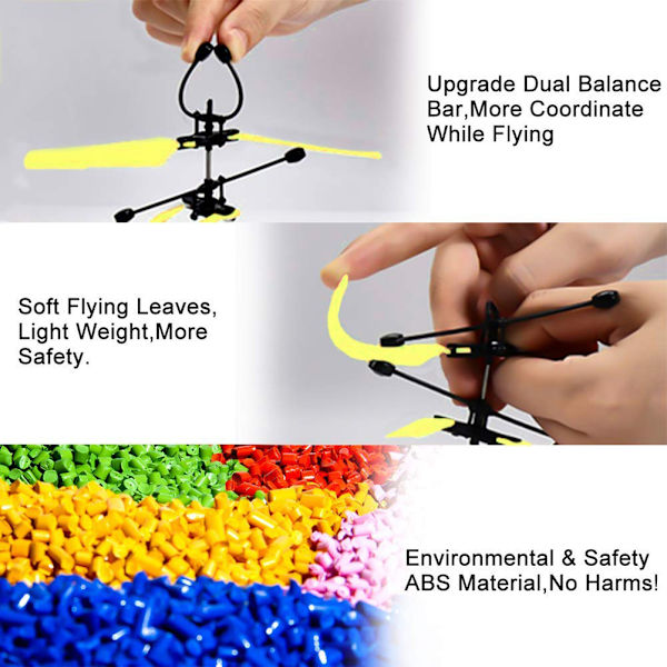 Cartoon Flygande Häst RC Leksaker USB Laddningsbar Drone Helikopter Handkontrollerad Induktiv Flygande Leksak