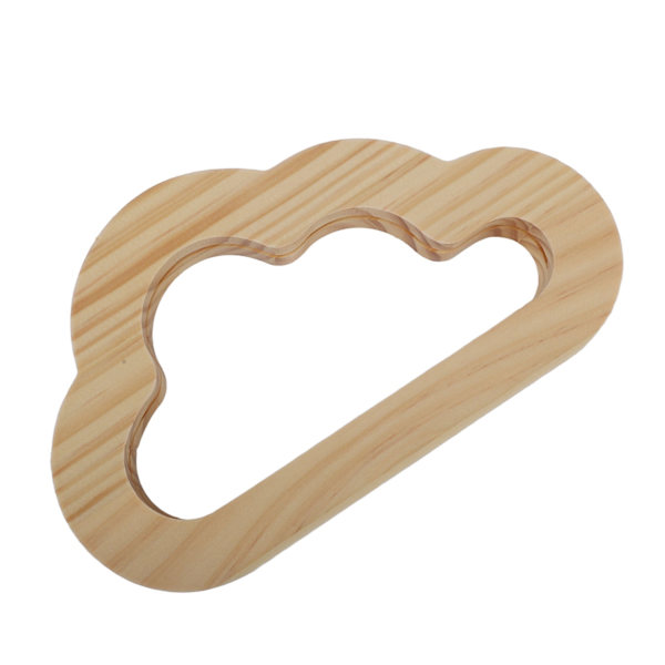 Träsnidningslampa Trä ihålig design USB -driven inbäddad 3D LED-nattlampa Dekorativt skrivbord för kontorsbord