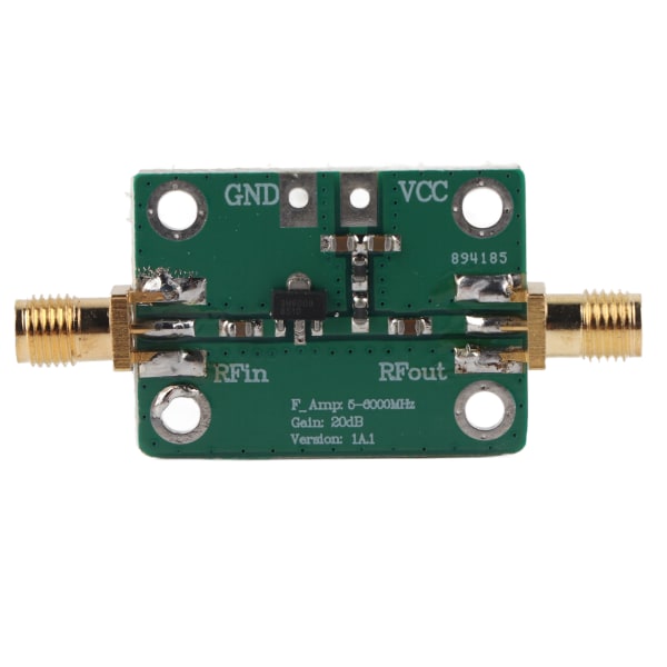 Støjsvag forstærkermodul LNA RF Power Wideband 5‑6000MHz 20dB Gain elektroniske komponenter