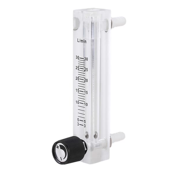 Lzq-7 Oxygen Flowmeter 3-30lpm Flowmåler med Ventil til Oxygen Luft Gas
