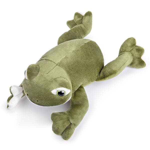 Funny Frog Plush Hand Puppet, Soft Stuffed Animal Doll for Kids' Role Play and Interactive Play