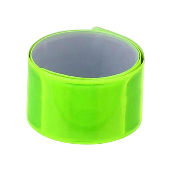 Slap Armbånd Refleksbånd Høy Elastisitet Høy Lysstyrke Refleksbånd for Barn Voksne Gutter og Jenter Green