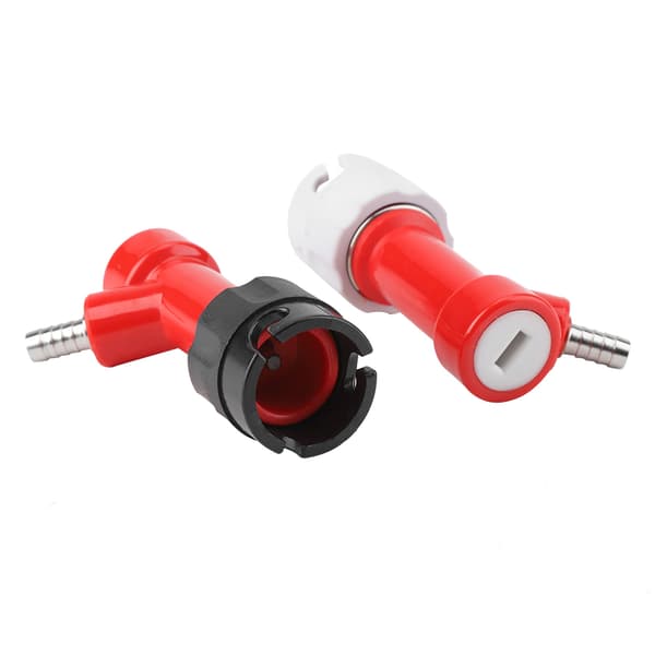 2 st 1/4\" höga Pin Lock Corny Keg Home Brewing Connector Coupler Set