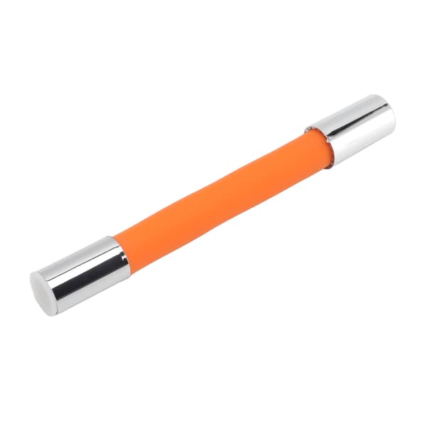 Kranförlängningsrör med luftare munstycke flexibel koppar för diskbänk orange 20 cm stänksäker
