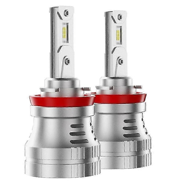 H11/H8/H9 LED-ajovalot 6000K Viileä valkoinen - 300W 30000 Super LED-ajovalot, IP67 Vedenpitävä