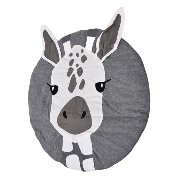 Blød bomulds babylegemåtte med girafmønster, bred anvendelse, kravletæppe til spædbørn