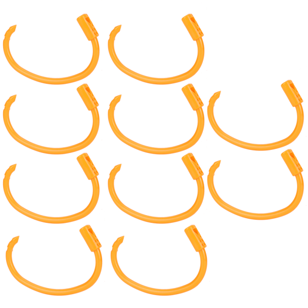 10 kpl Nylon Bull Nose Ring -tarvike nautalehmätilojen kotieläintarvikkeille