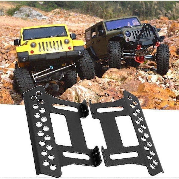RC Bil Pedaler, 1 Par Aluminiumlegering Sidopedaler Axial Pedaler Reservdelar för SCX10 1/10 RC Bilar (B