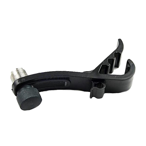 6 st Stötsäkra Mikrofon Trumkant Clip Tom Virvel Mount Mic Klämmor Hållare Zekai