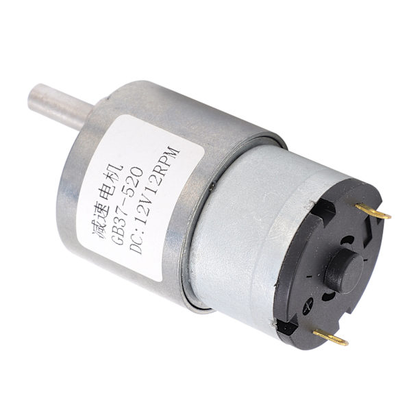 DC-motor 12 V 12 RPM reduceraxel självlåsande växlad motor för fönsterdörröppnare