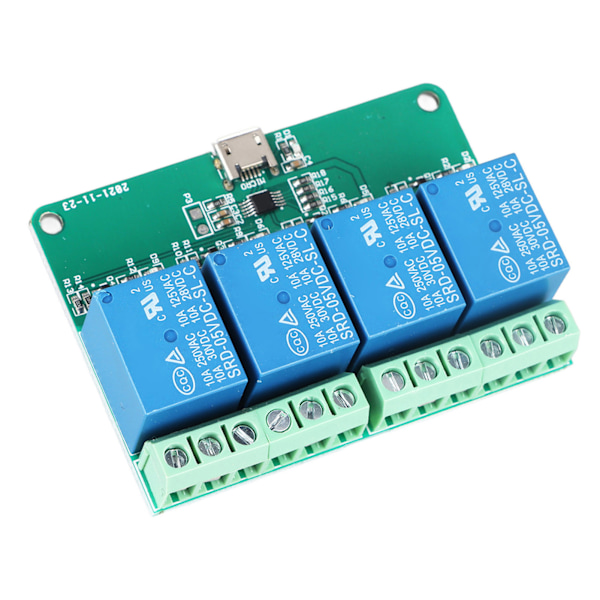 DC 36V HID USB kontrollbrytare Relämodul Drive Ledig dator PC-kontrollrelämodul Expansionskort