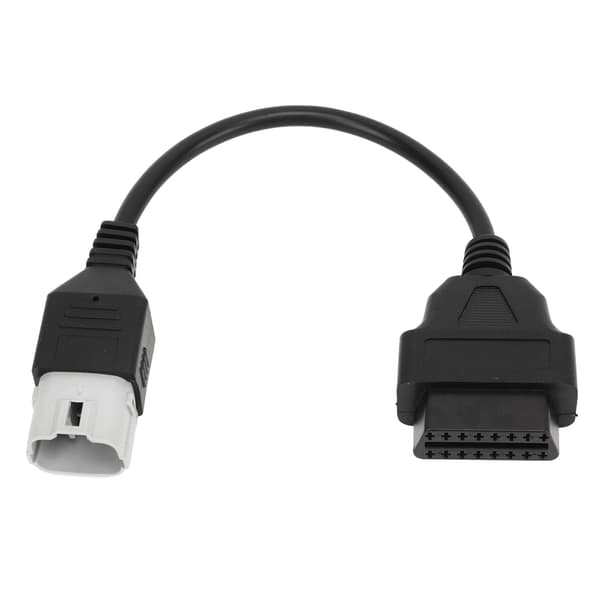 OBD2-kabel 6-benet OBDII-testdiagnosestikadapterkabeludskiftning til Suzuki motorcykel