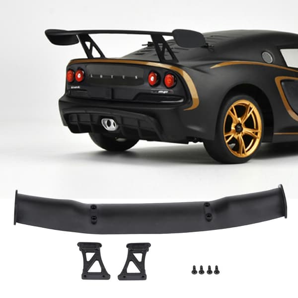 Høy Simuleringsmodell Tilbehør Plast Universal Halevinge for 1/10 Skala Drifting RC Bil