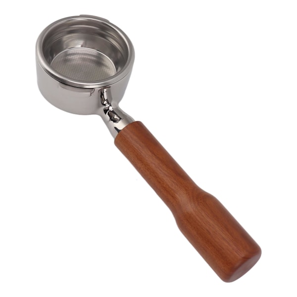 58 mm Bottenlös Portafilter med 2 öron Massivt trähandtag Kaffe Portafilter för GAGGIA för BABY för CLASSIC C1 Röd syragren