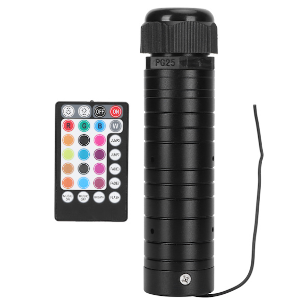 12V LED-fiberoptisk lyskildeenhet for bil, takbelysning med fjernkontroll