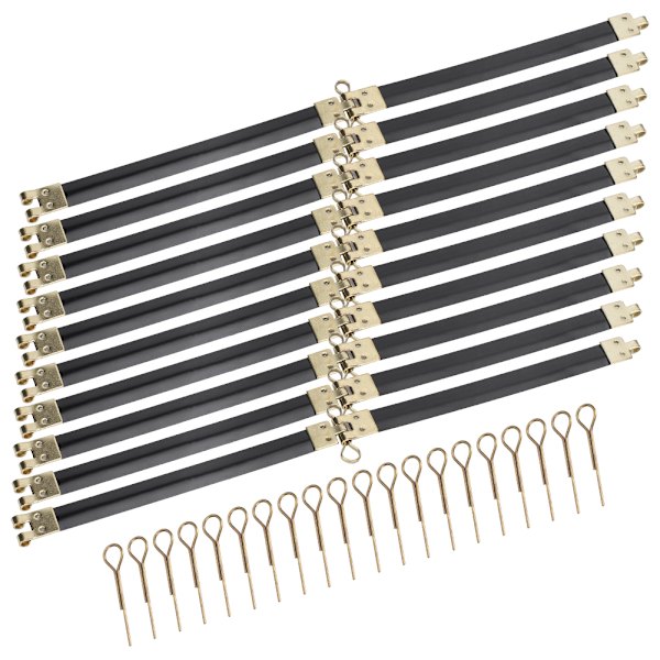 20st Plånbok Flex Ram Intern Metall Retro DIY Myntväska Sy Tillbehör för hantverk