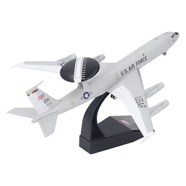 1:200 Skala E3 Flymodell Høy Stimulering Legering Fly Dekorasjon Modell med Display Base