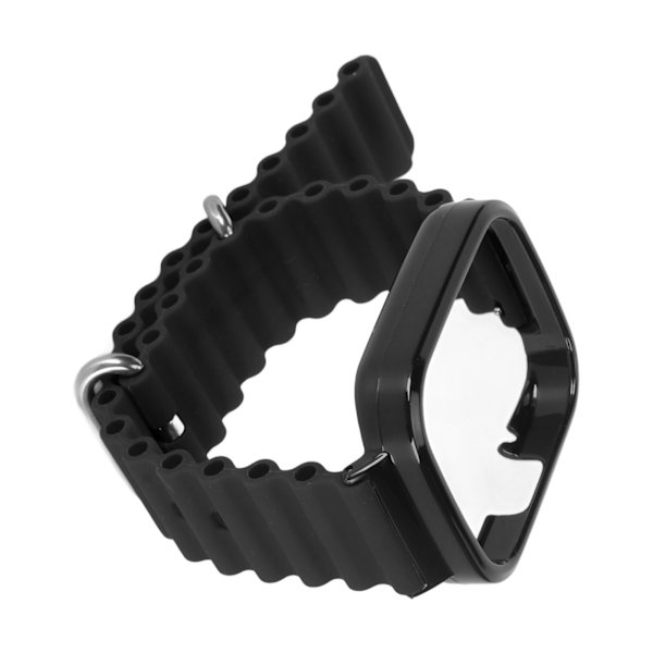 2 in 1 vaihtokellon watch Redmi Watch 3:lle silikonisäädettävä watch ranneke case suojakuorella