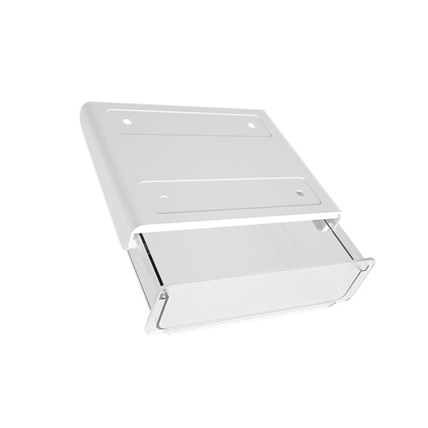 Pöydän alla säilytyslaatikko Ei rei'itettyä säilytystilaa ABS PS Pieni piilotettu laatikko asuntolalle Suuri läpinäkyvä valkoinen