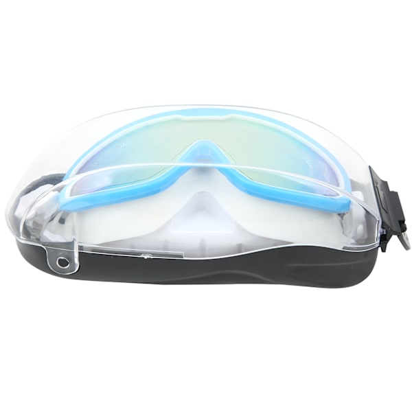 Anti‑Fog Swimming Glasses Swim Diving Goggles Tempered Glass Lens W/Storage Box for Children Teens