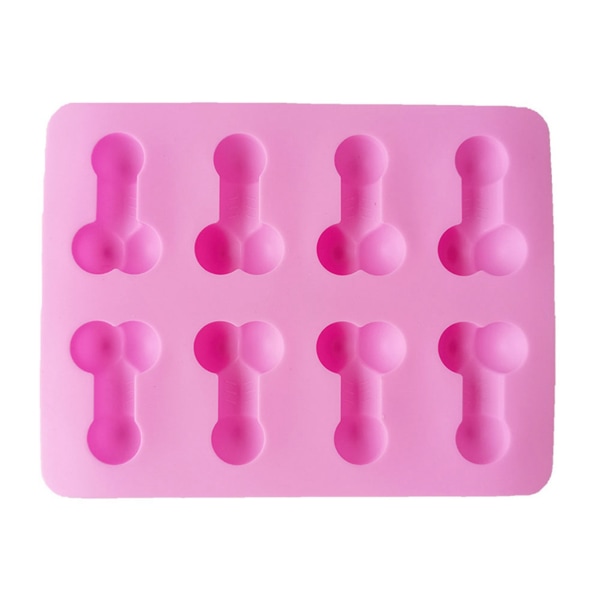 Cake Mold Food Grade Silicone Pink Appearance Chocolate Mould for Home Desserts Shops