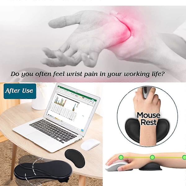 Datorarmstöd för skrivbordsförlängare, Ergonomiskt armstöd