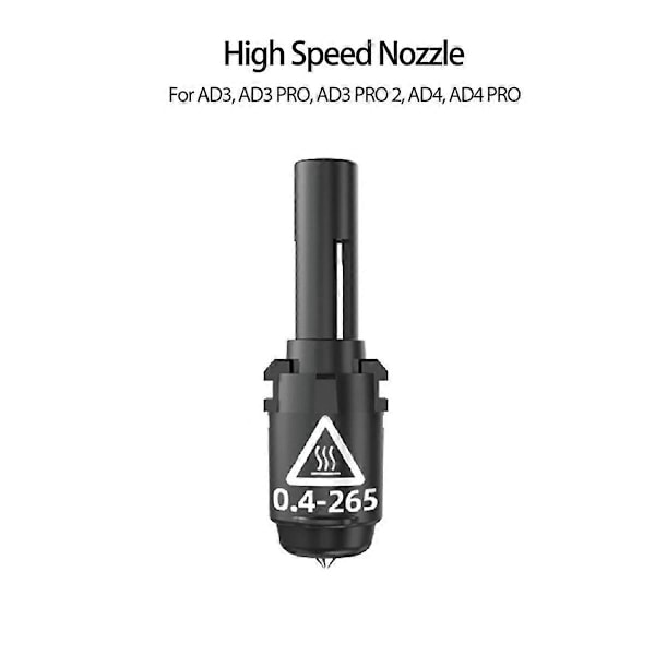 0,4 mm 265℃ Munstycke Högtemp 3D-skrivarmunstycke Reservdel