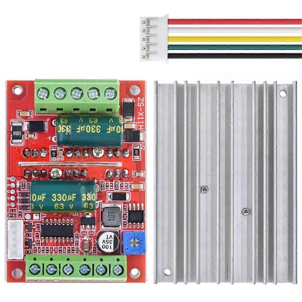 DC 6-60V 400W BLDC Trefaset DC Børsteløs Motor Kontroller
