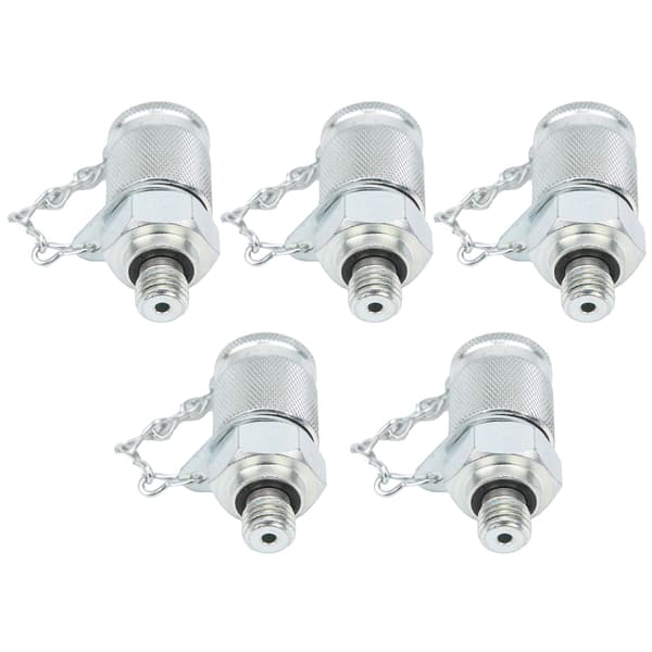 5 st hydraulisk testadapter gängtestkopplingar tryckmätning PT/PPTM10 x 1,25