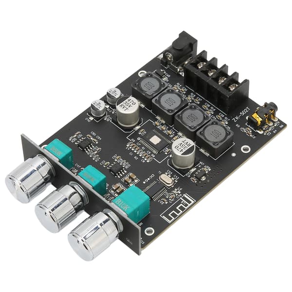 Bluetooth forsterkermodul 2-kanals digital AUX lydforsterker mottakerkort med høy effekt for bass- og diskantkontroll