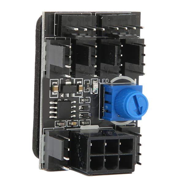 PWM blæserhub PCB sort høj effekt nem installation stationær computer køleblæserfordeler